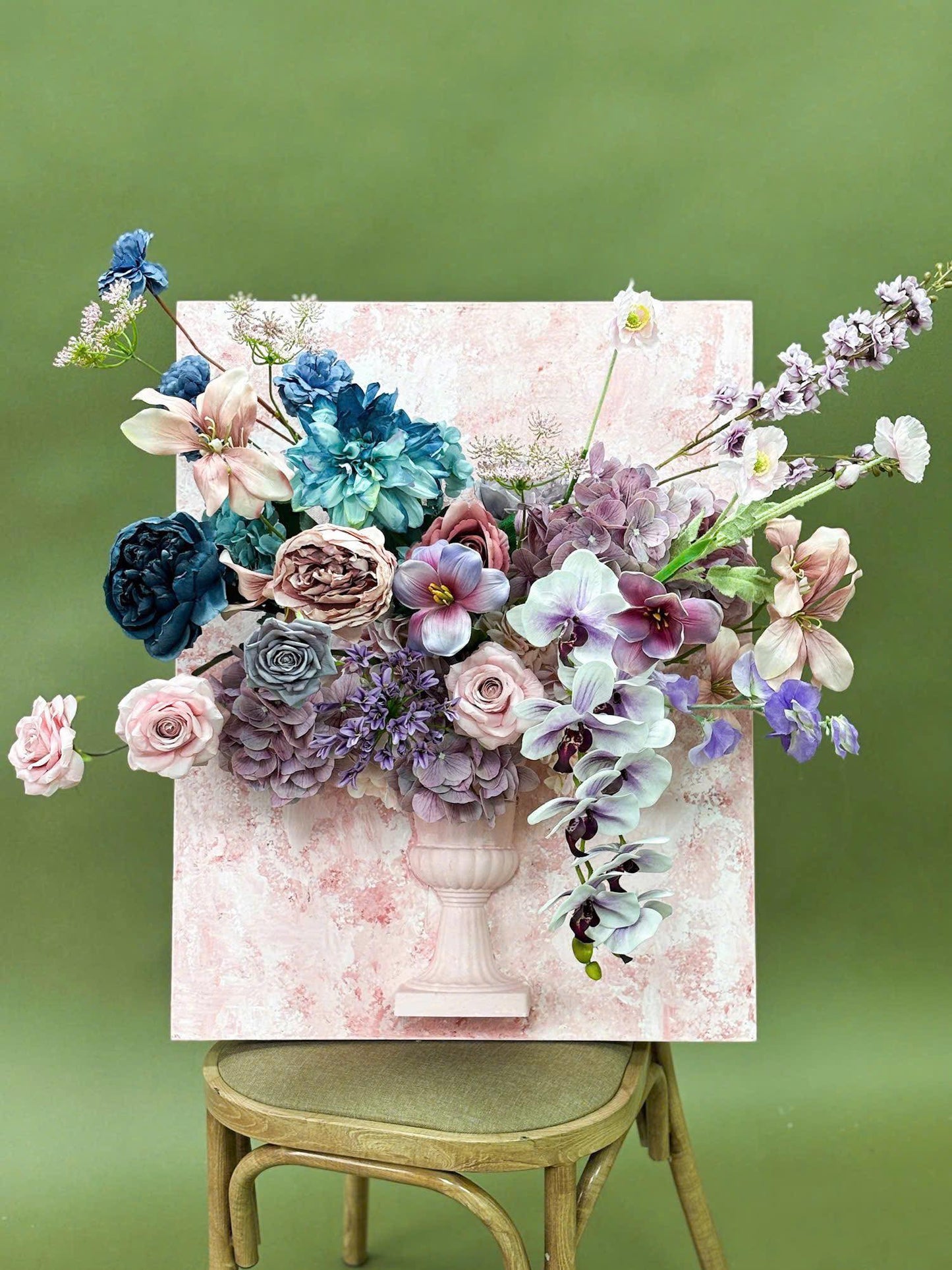 Vintage Rose Serenity 3D Floral Wall Art